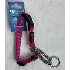 Max & Neo Chain Mart Pet Collar Cat Dog 10-12" Pink Size XS NEW